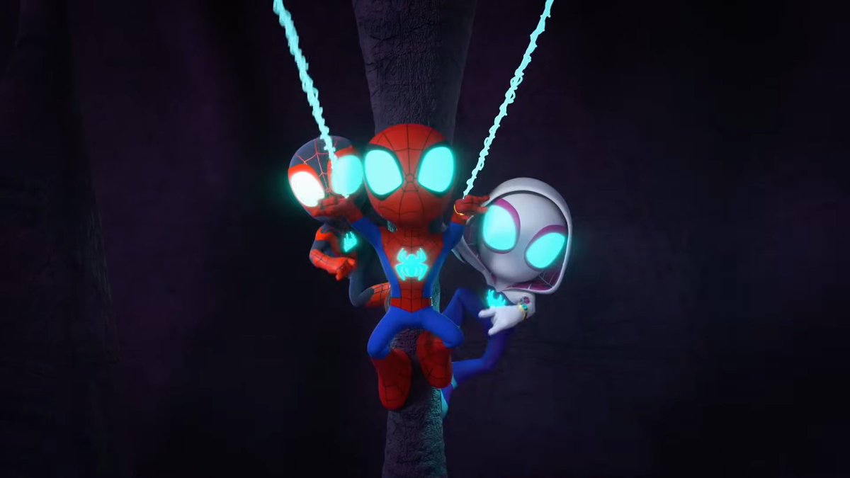 Today marks the 1st anniversary of the #SpideyAndHisAmazingFriends episode, "Picture Perfect Pandemonium", written by Daka Hermon, storyboarded by Kyle Manske and directed by Mitch Stookey.
Team Spidey must save the art show when Zola steals artwork from the museum.