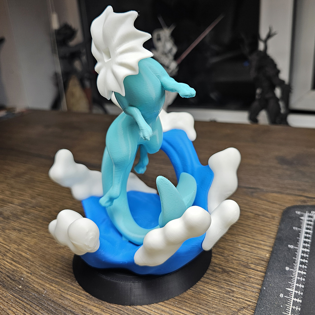 printedobsessio's tweet photo. Who's that Pokémon? Coming soon to @Thangs3D 
#3DPrinting #Vaporeon #WIP #PokemonFanArt  #PrintedObsession #thangs #Pokemon #Eeveelutions https://t.co/rgbTfw7UM6