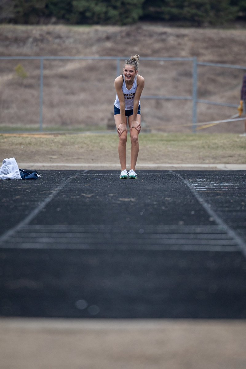 Mark49075016's tweet photo. Track Meet Number #2 For Haddie MacGillivray @HaddieMac New PR Triple jump,PR 💯 &amp; #2 in MN for 4X100 great job! 💙💛 @GirlsPLTF @247Sports @TheFlagSports https://t.co/rPnHitoHIA