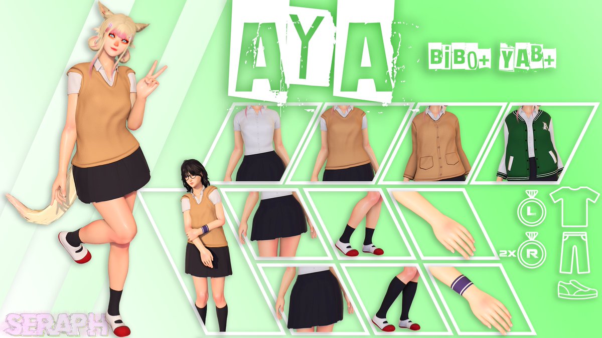 IM ALIVE!!

and so is Aya's prerelease!

6 piece outfit, with dual dye channels, and 5 outfit toggles

pa tre on. com/posts/aya-126523307 
ko -f i. com/s/bf3ec8a8f6
or the blink in my Lio!