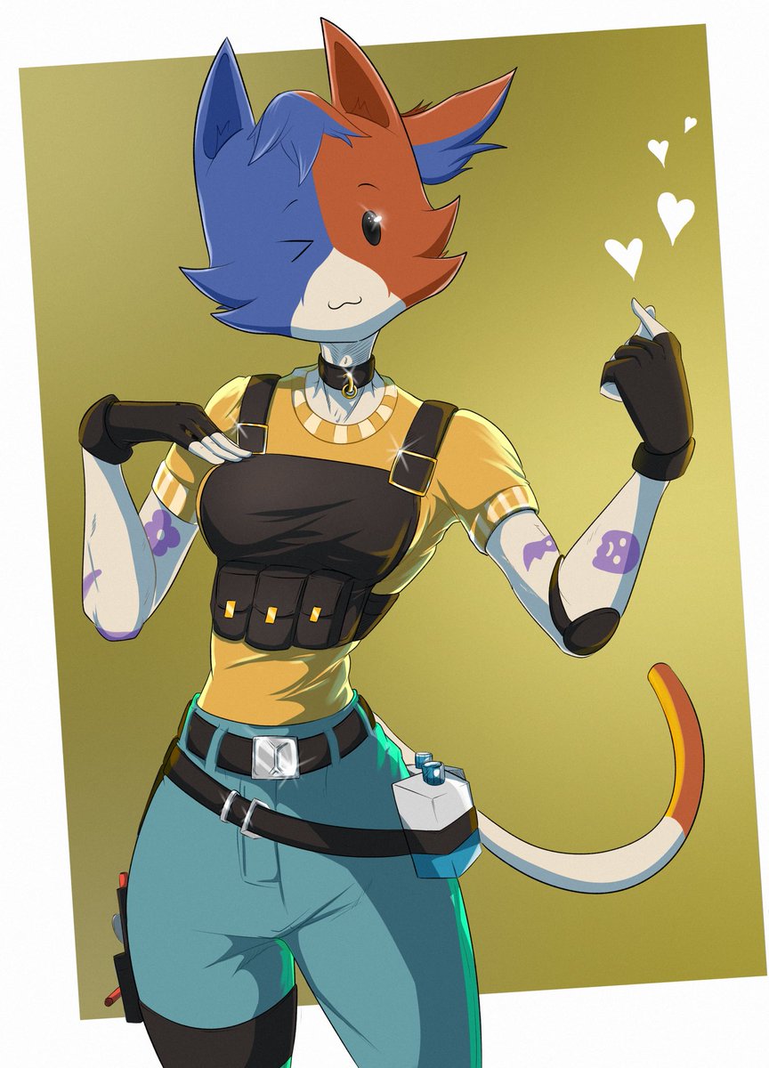 imvix__'s tweet photo. Cate meowdy is here!!

#FortniteArt #CateMeowdy https://t.co/kWmsYkTVPX