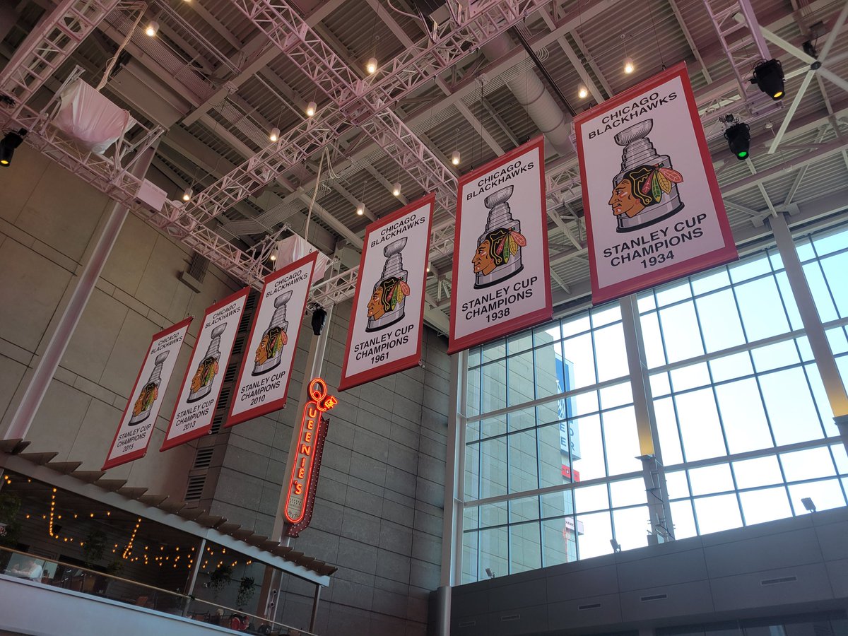 At the United Center to watch some hockey