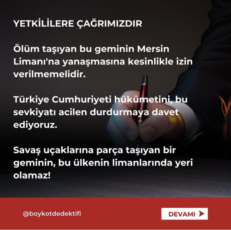 #mersinlimanınıkapat