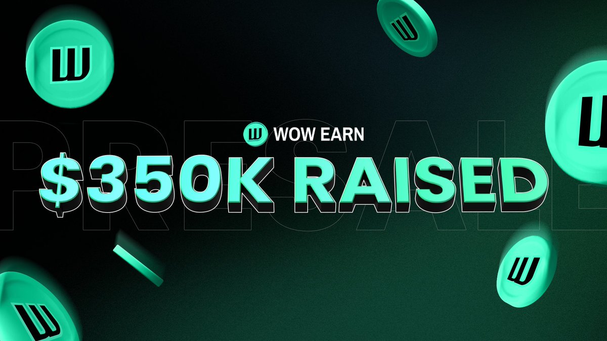 captainjack125's tweet photo. The $WOW presale is getting filled up, having surpassed $350,000 in Phase 4 🚀🚀

With few spots remaining, now is the time for you  to secure $WOW tokens at a relatively low entry point. 

Visit → https://t.co/vaZcHjs5VY to participate before prices increase⏳ https://t.co/1vu0HQmWkc