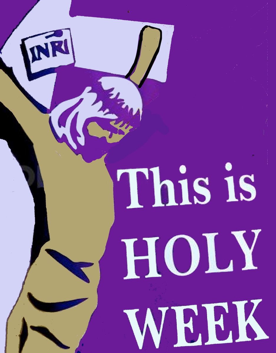HAPPY PALM SUNDAY!

This is HOLY WEEK.

#HolyWeek 
#PalmSunday