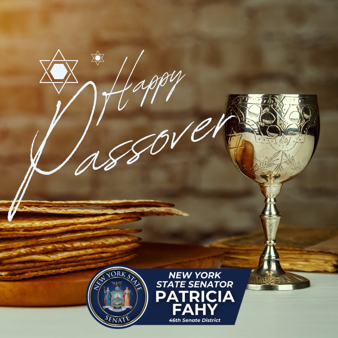 Happy Passover to all those gathering tonight—wishing you a meaningful and joyful Seder.