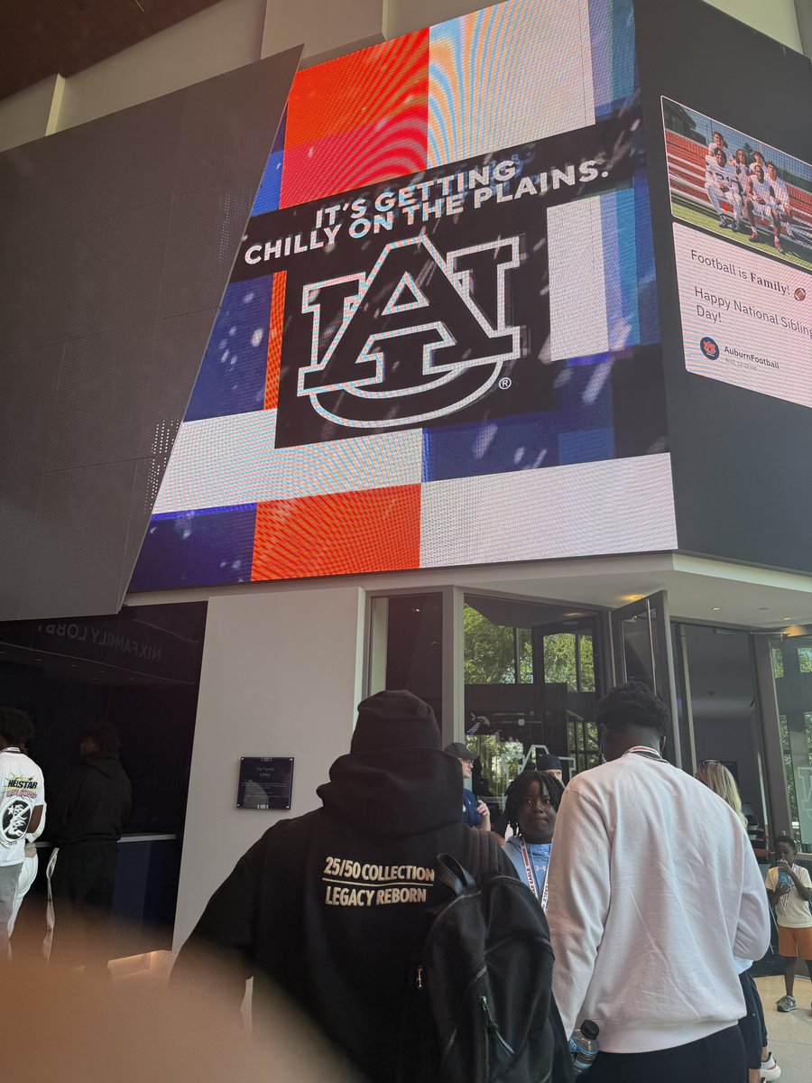 MJGideon1's tweet image. Had a great time at Auburn @AuburnFootball