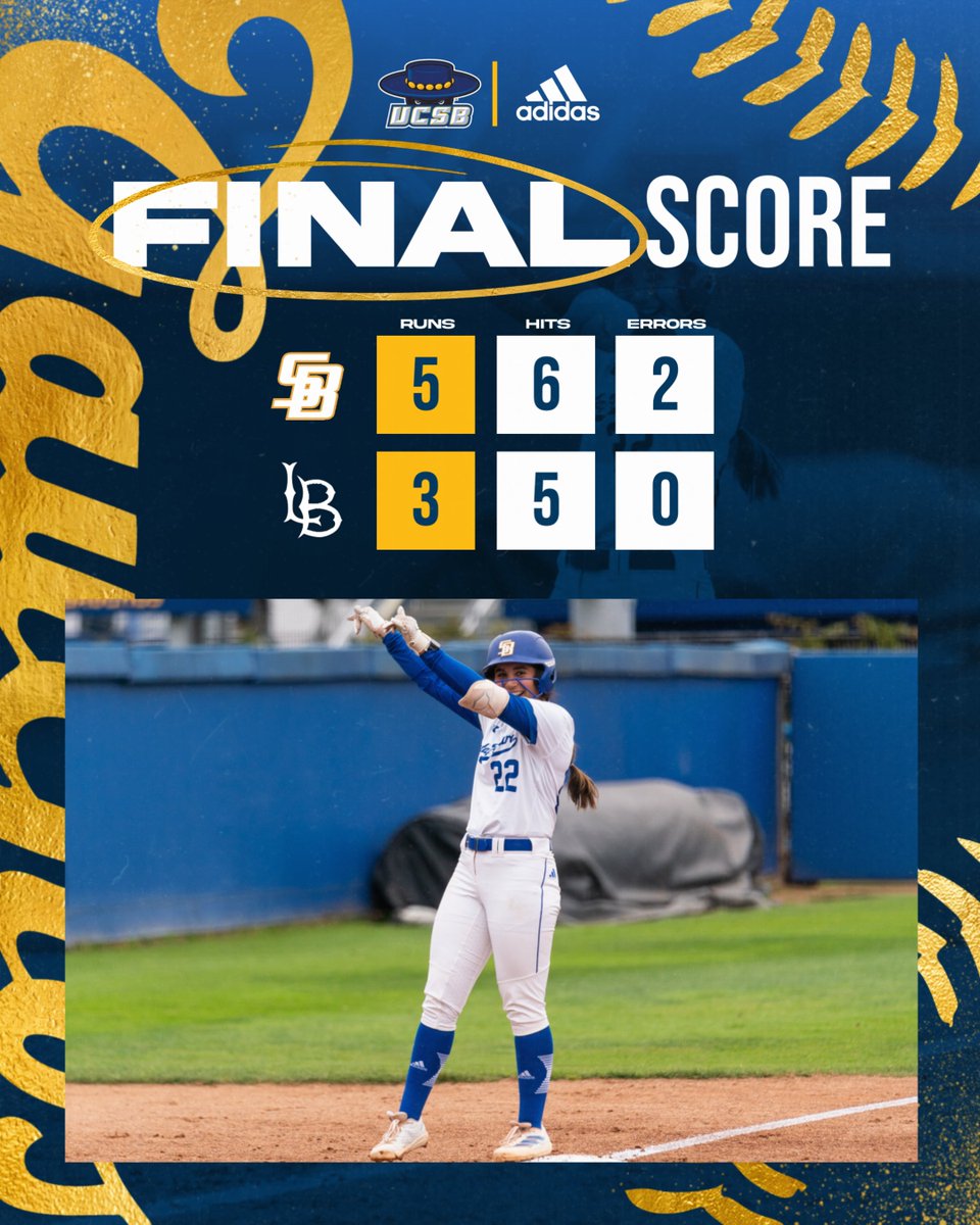Gauchos hang on for game one!

#GoGauchos