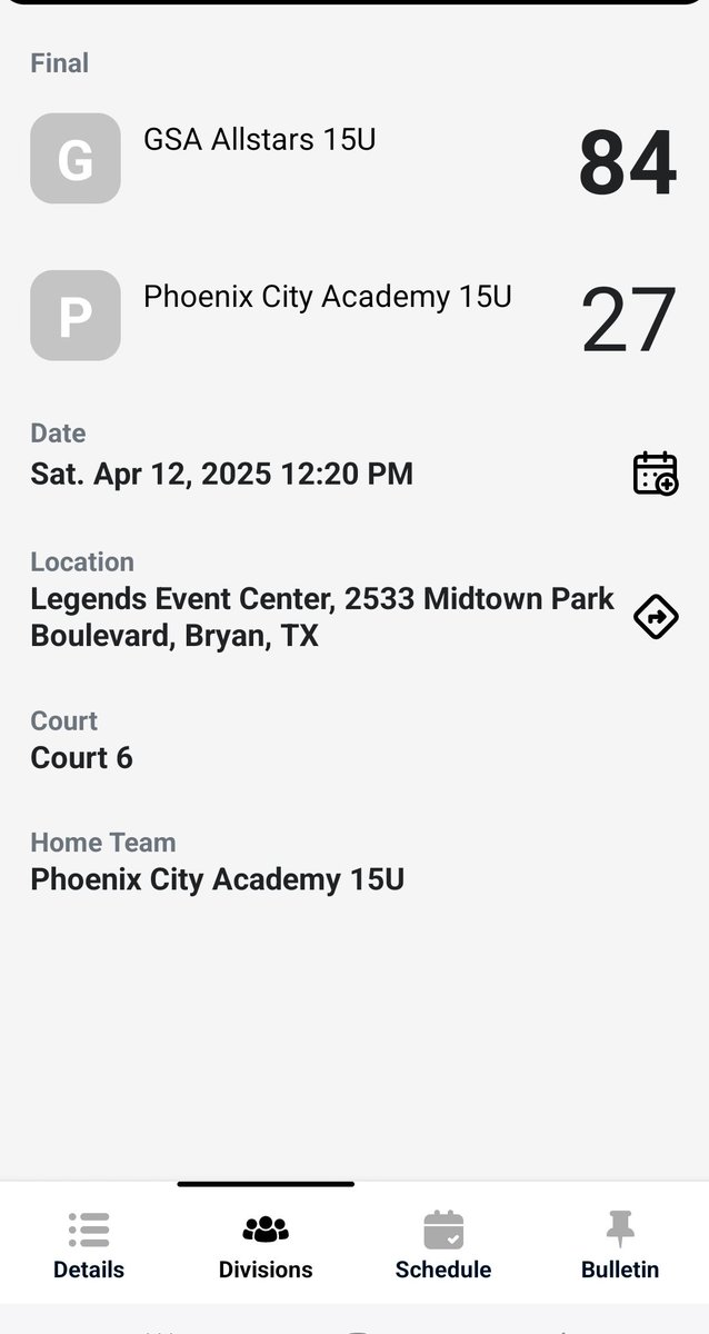 Another great win by GSA Allstars 15U!

GAME TOP PERFORMERS
Top Scorer -
@tannerrichards 28 PTS
<a href="/Andre_Rubin_Jr/">Andre Rubin Jr.</a> 14 PTS
<a href="/TheTez02/">Cortez Taylor</a> 10 PTS

Top Playmaker - 
I. Niggli 4 ASTS
<a href="/TheTez02/">Cortez Taylor</a> 3 ASTS
@thathooper_dm 3 ASTS

Top Defender -
<a href="/TheTez02/">Cortez Taylor</a> 9 STLS

Top Rebounder -
@Shifts461419  6 REB