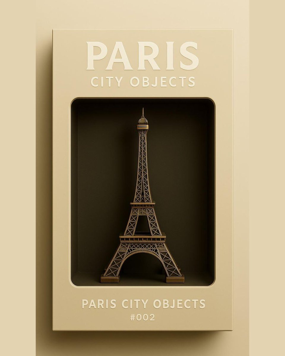 lisaaicommunity's tweet photo. Meet the Paris city objects. Would you keep one on your shelf?
#LisaAi #LisaApp #Cityobjects #MiniatureCities
#CityObjects #TinyCitySeries https://t.co/NLbA0uL3lh