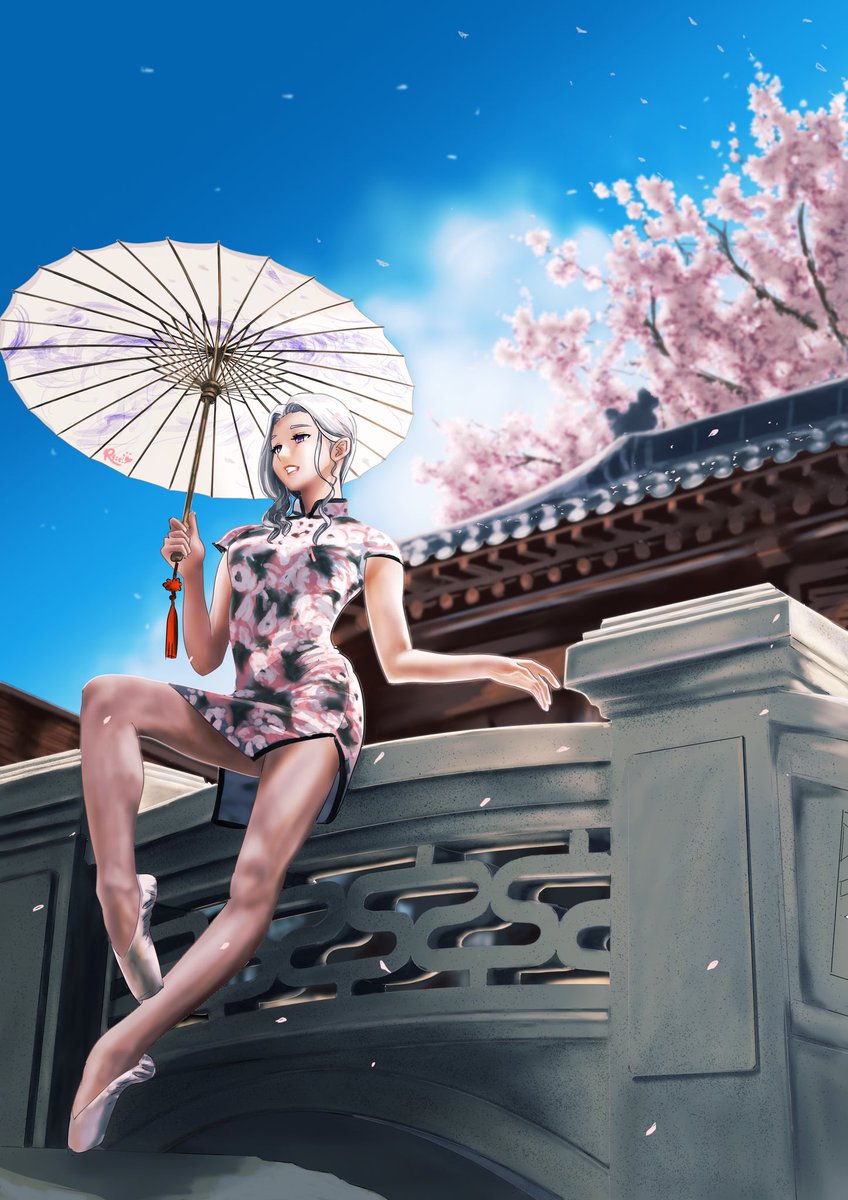 R10645995's tweet photo. 春爛漫🌸
#イラスト #桜 https://t.co/JQs0TZFpcG
