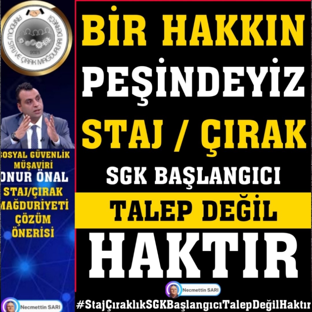 Ekonomiye yük değil güç katıyoruz. Bu mağduriyette Eksik olan tek şey Yasa 3️⃣3️⃣0️⃣8️⃣
<a href="/MHP_Bilgi/">MHP</a> 
<a href="/dbdevletbahceli/">Devlet Bahçeli</a> 
<a href="/erkanakcay45/">Erkan Akçay</a> 
<a href="/UlviYonter/">Dr.İzzet Ulvi YÖNTER</a> 
<a href="/fevzizirhlioglu/">Fevzi Zırhlıoğlu</a> 
<a href="/bakiersoymhp/">BAKİ ERSOY</a> 
<a href="/hlmdrgn/">Hilmi DURGUN</a> 
<a href="/yasaryldrmMHP/">Yaşar Yıldırım</a> 
<a href="/sadirdurmaz/">Sadir Durmaz 🇹🇷</a> 
<a href="/KarakayaMevlut/">Prof. Dr. Mevlüt KARAKAYA🇹🇷</a> 
<a href="/mhpvahitkayrici/">Vahit Kayrıcı</a> 
<a href="/MKalayci42/">Mustafa Kalaycı</a> 
<a href="/nevintaslicay/">Nevin Taşlıçay</a>