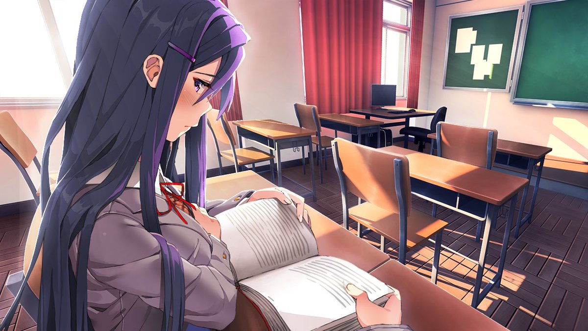nononlinee's tweet photo. @virtualfixation all of them but monika are goonerbait but nobody’s ready for that conversation https://t.co/7uL45obwwZ