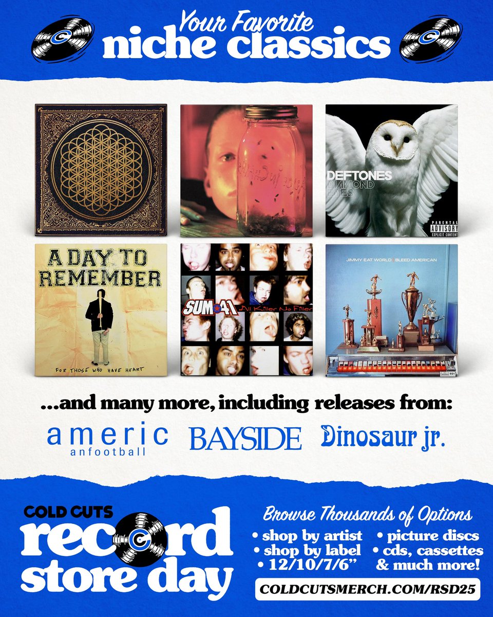 Cold Cuts Merch | Music & Band Merch tweet media