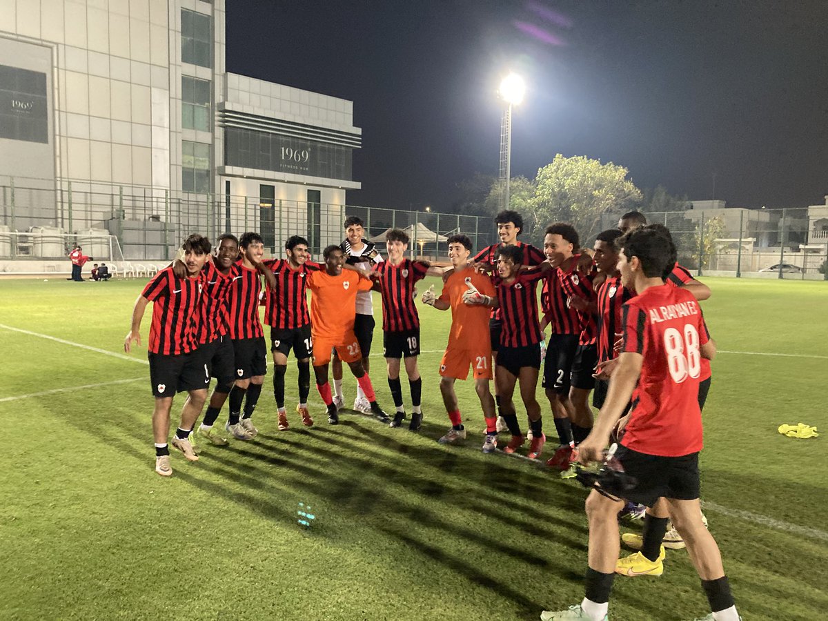 martorellcoach's tweet photo. El U19 del @AlrayyanSC se planta en semifinales de la Copa después de un buen partido; bien jugado y madurado y más cuando el rival se quedó con 10 a los 40’; ellos bloque bajo en 1-4-4-1 y no nos precipitamos, moviendo bien el balón y atacando tanto por fuera como los intervalos https://t.co/ecxeqBf287