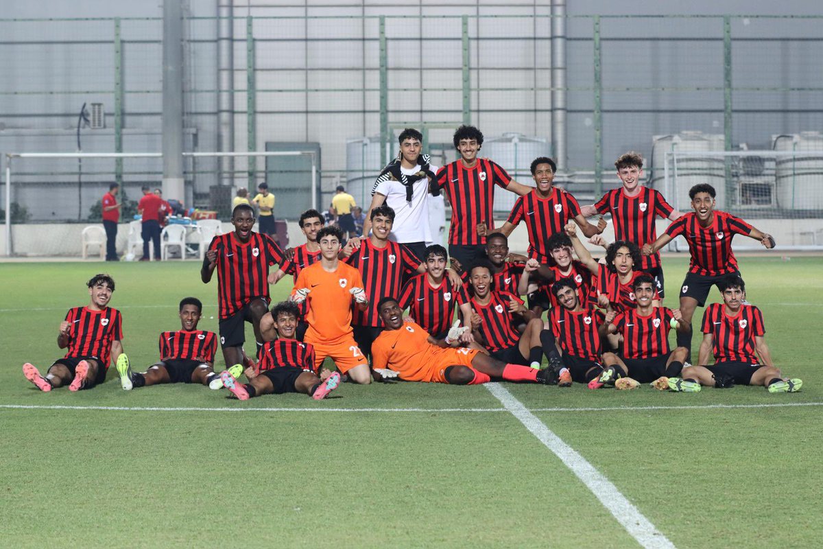 martorellcoach's tweet photo. El U19 del @AlrayyanSC se planta en semifinales de la Copa después de un buen partido; bien jugado y madurado y más cuando el rival se quedó con 10 a los 40’; ellos bloque bajo en 1-4-4-1 y no nos precipitamos, moviendo bien el balón y atacando tanto por fuera como los intervalos https://t.co/ecxeqBf287