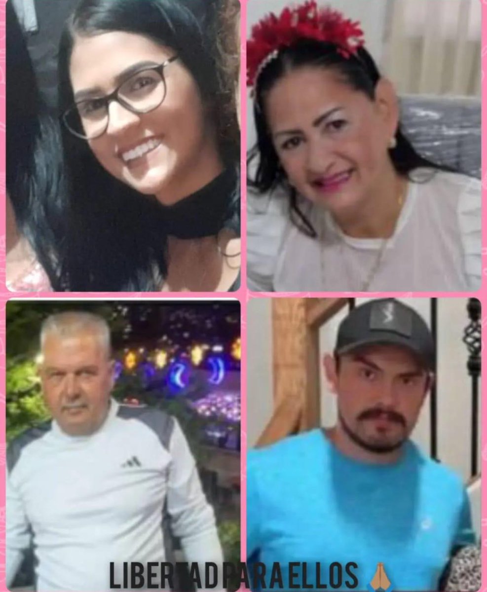 zulimadelvalle's tweet photo. Deisy igail hugles González ,Sonia josefina González Jiménez ,Andres Eloy hugles lucero  y wilber Joseph castañeda. Una familia todavía privada de Libertad. SONIA Y DEISY fueron
Trasladas a la Crisálida. Está familia es inocente. #LibertadParaLos4 https://t.co/MibuPDGj03