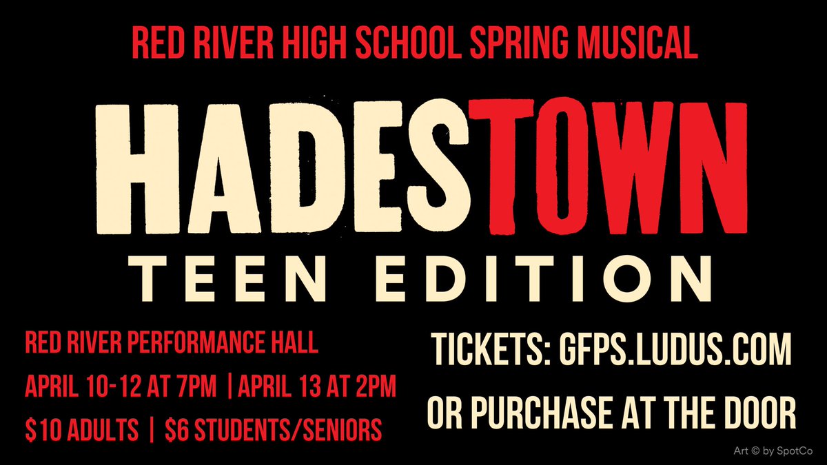 RRHSactivities's tweet photo. Two more chances to check it out🎭
#SaddleUp @rrstection https://t.co/X4Cj2HpzGA