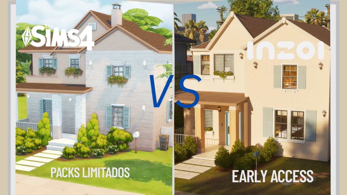Construyo la misma casa en Los Sims 4 e inZOI
¿Qué os parece?
youtu.be/3mfnncmrwLQ