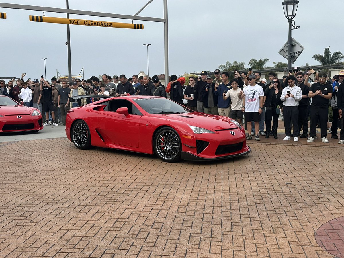 I met the creator of the Lexus LFA at a Lexus car meet