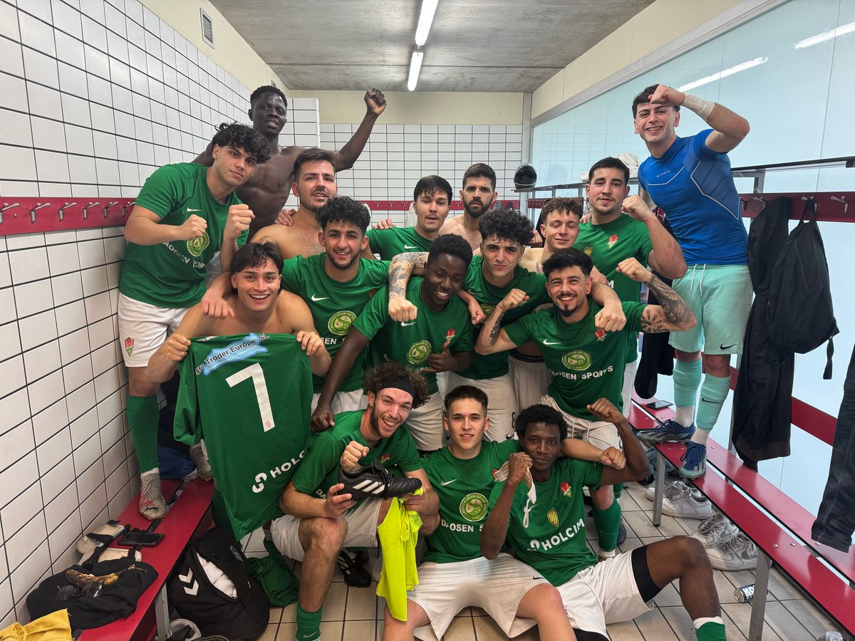 CDMontcada's tweet photo. L'Amateur B no ha dit l'última paraula!
L'equip dirigit per Alex Morales ha guanyat 1-0 l'@EFBRIPOLLET , un rival directe per la permanencia a #3CAT7 .
ESTEM AMB VOSALTRES NOIS!
#endavantmontcada https://t.co/SsnKcUNe7o
