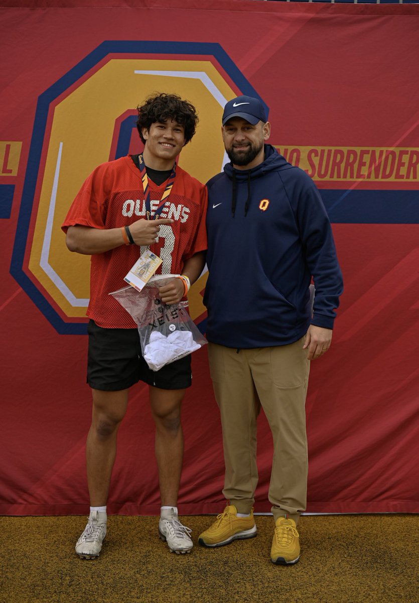 Jacob Muller (@jacob7muller) on Twitter photo Had an amazing time competing at the <a href="/Queens_Football/">Queen's Football</a> prospect day! Iβm very grateful to have won Qb MVP for the 2027 class! <a href="/SteveSnyderQ/">Steve Snyder</a> <a href="/CoachNezQU/">Coach Nesbitt</a>
<a href="/FootballNorthca/">Football North π¨π¦</a> <a href="/coachlalonde_/">Jamie Lalonde</a> <a href="/_coach_garcia/">Edgar GarcΓa</a> <a href="/Flightclub1/">Flight Club Academy</a> Had an amazing time competing at the <a href="/Queens_Football/">Queen's Football</a> prospect day! Iβm very grateful to have won Qb MVP for the 2027 class! <a href="/SteveSnyderQ/">Steve Snyder</a> <a href="/CoachNezQU/">Coach Nesbitt</a>
<a href="/FootballNorthca/">Football North π¨π¦</a> <a href="/coachlalonde_/">Jamie Lalonde</a> <a href="/_coach_garcia/">Edgar GarcΓa</a> <a href="/Flightclub1/">Flight Club Academy</a>
