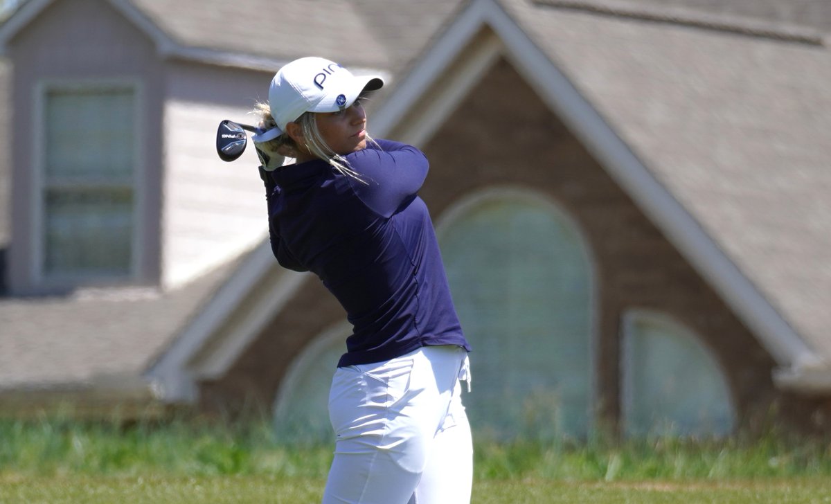 AJGAGolf's tweet photo. Lucky leaders 🎰

Mia Hammond and Tucker Gutierrez (-7) lead the way after the second round at the #CanebrakeJr! https://t.co/qQgG8KCDof
