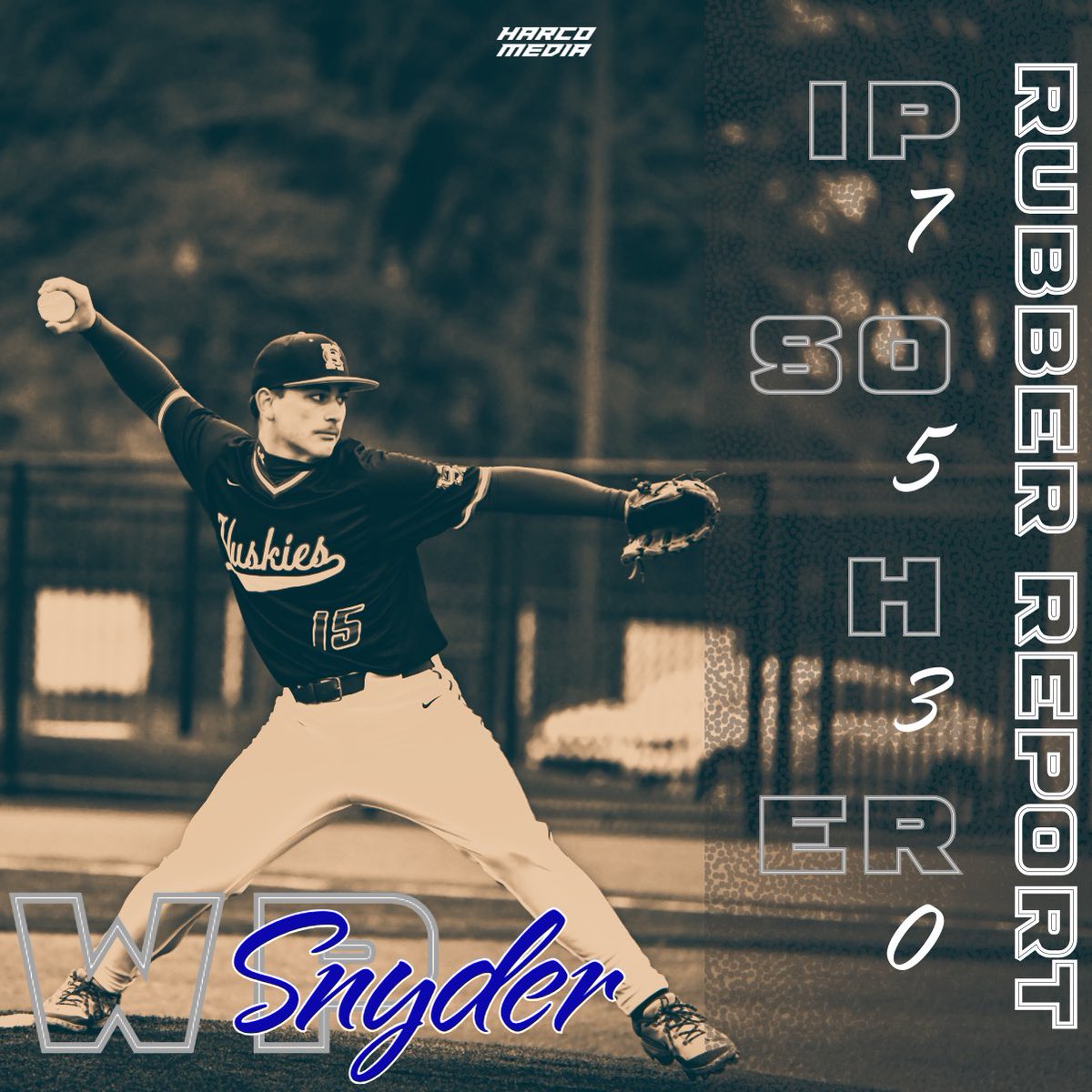 #RubberReport from last night’s 5-0 victory over Buckeye Local. 

Another complete game performance out of the starting rotation! ⬇️🔒