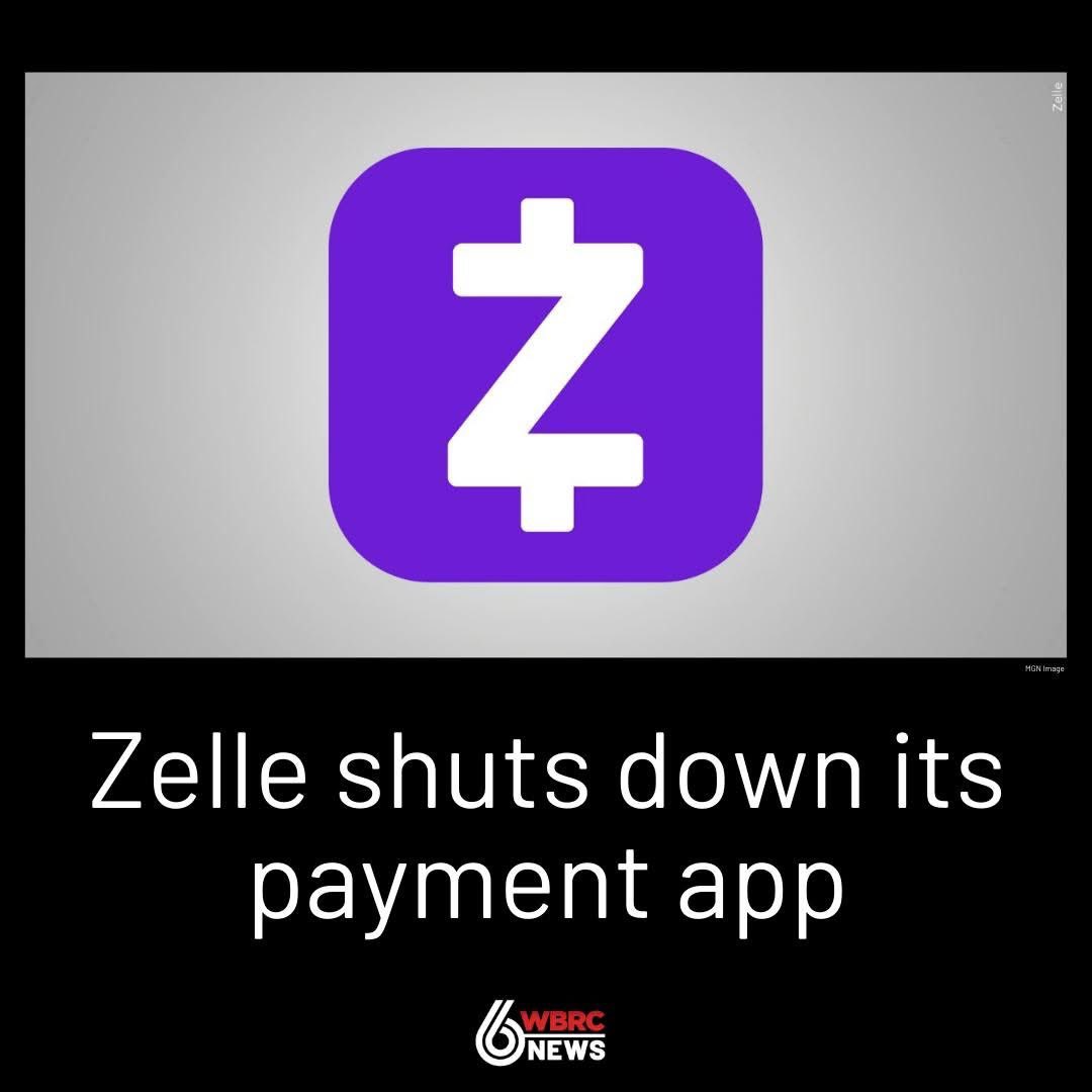 Do your customers pay you electronically? 💰💳💸 Zelle shuts down its payment app. We are here to help. DM us! wbrc.com/2025/04/03/zel…