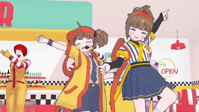 賑やかしに入れた方に視線が行ってしまった感がw

【MMD】マクドの二人でキスキツネ踊るで
nicovideo.jp/watch/sm448694…

#sm44869456
#ニコニコ動画