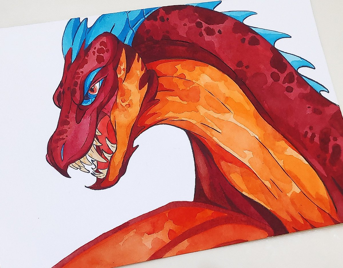 dimenran's tweet image. I love watercolor. :D