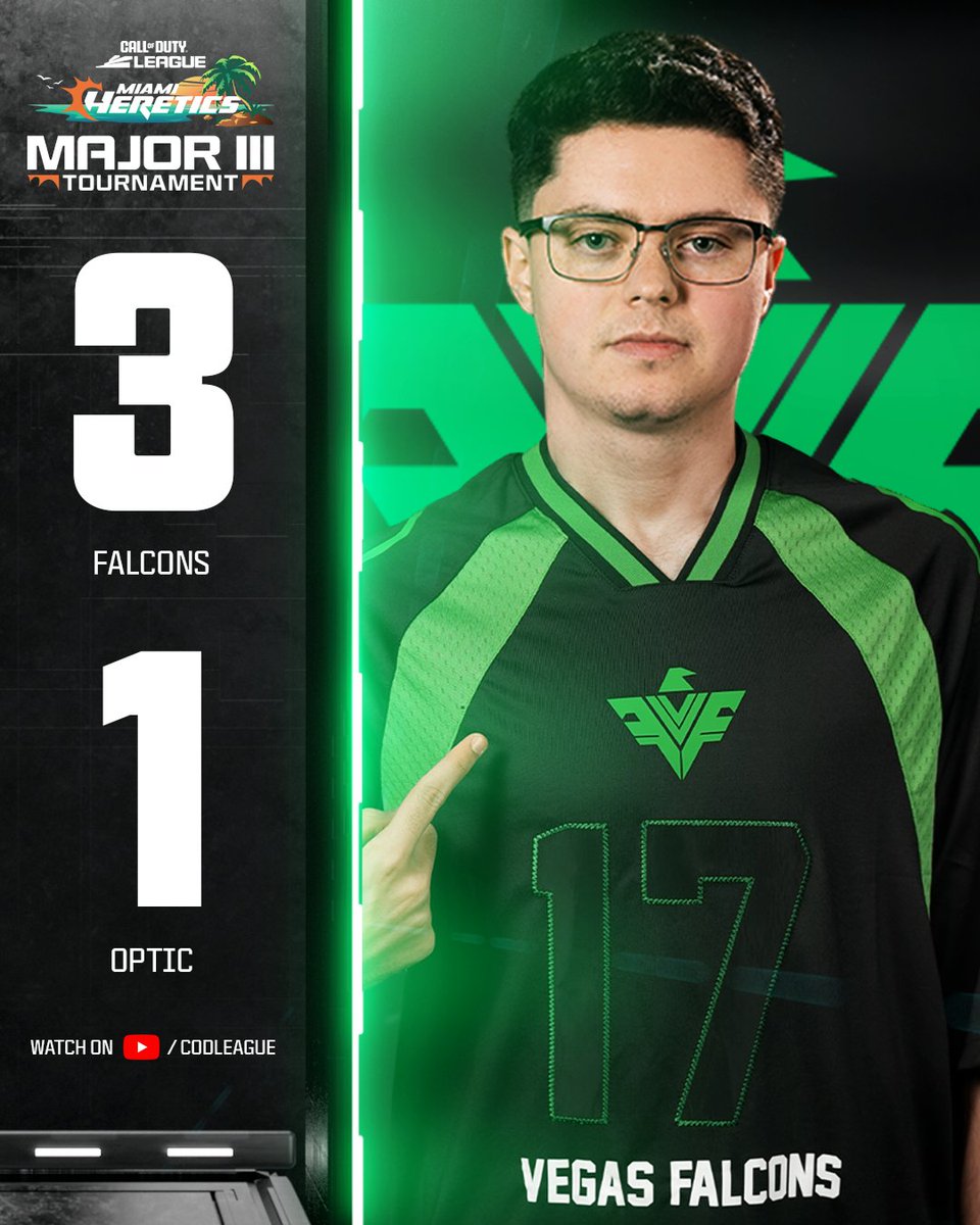 THEY'VE DONE IT. FIRST WIN IN THE CDL 🚨

#CDL2025 | #VegasFalcons