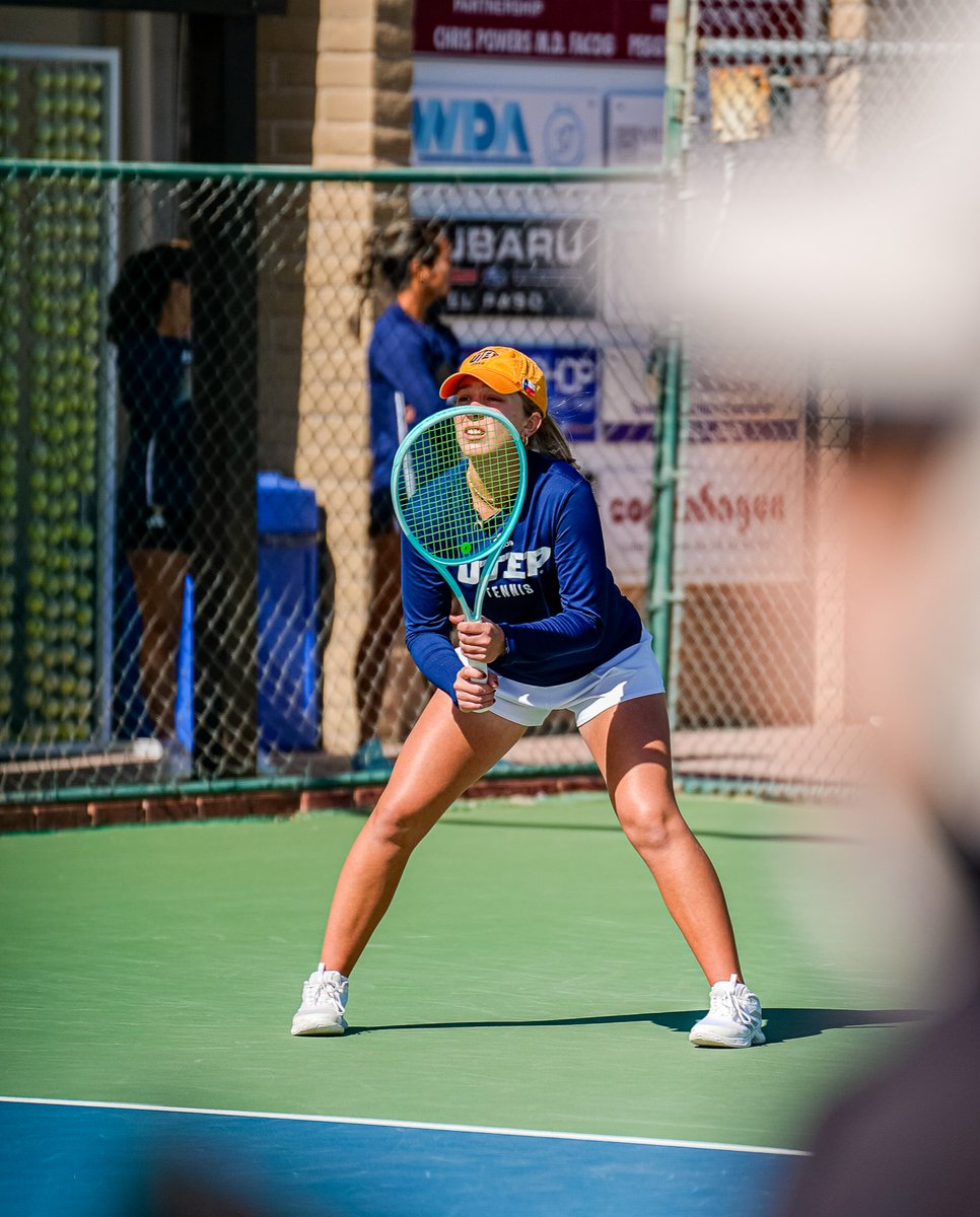 UTEPWTennis's tweet photo. We keep stacking them up‼️ Miners 𝗪𝗜𝗡 5-0 🔥

UTEP has clinched a winning record in the regular season for the first time in 9 years and is now 9-7 on the year, giving it the most victories in the Ivan Fernandez era. 💪

#PicksUp https://t.co/vuxNxBDnci