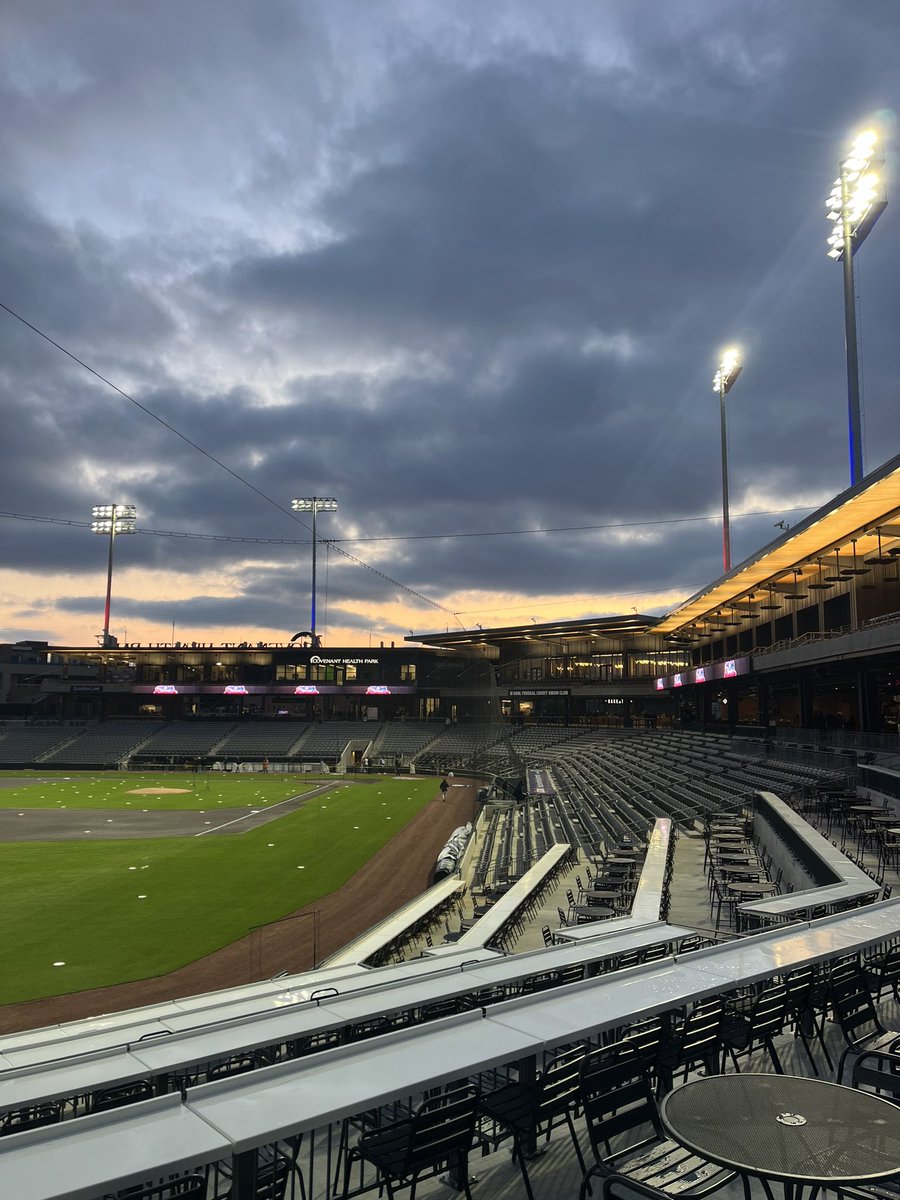 Covenant Health Park 🤩 3 more days until Opening Day! ⚾️ <a href="/smokiesbaseball/">Knoxville Smokies</a> #VisuaLED