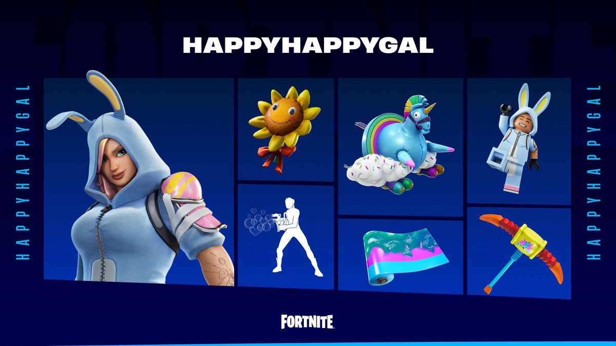 WE DID IT GUYS! 🎉
HappyHappyGal Locker Bundle
Beyond Blessed 🩵
Creator Code: HappyHappyGal #Fortnite #EpicPartner
