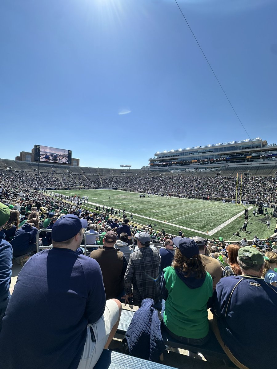 A little blue-gold game fun in the sun