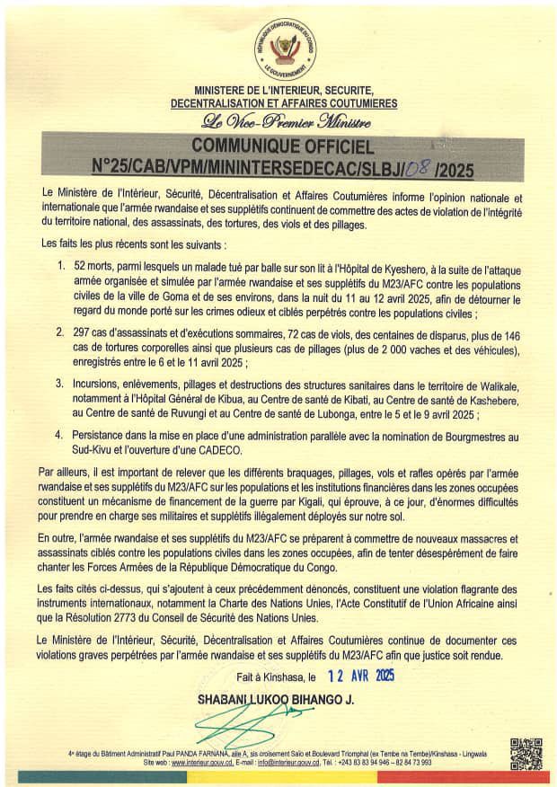 RibaIsabelle's tweet photo. #GOMA: paix aux âmes des disparus dans l’attaque du 11-12avril 2025 https://t.co/o3slSDBJM7