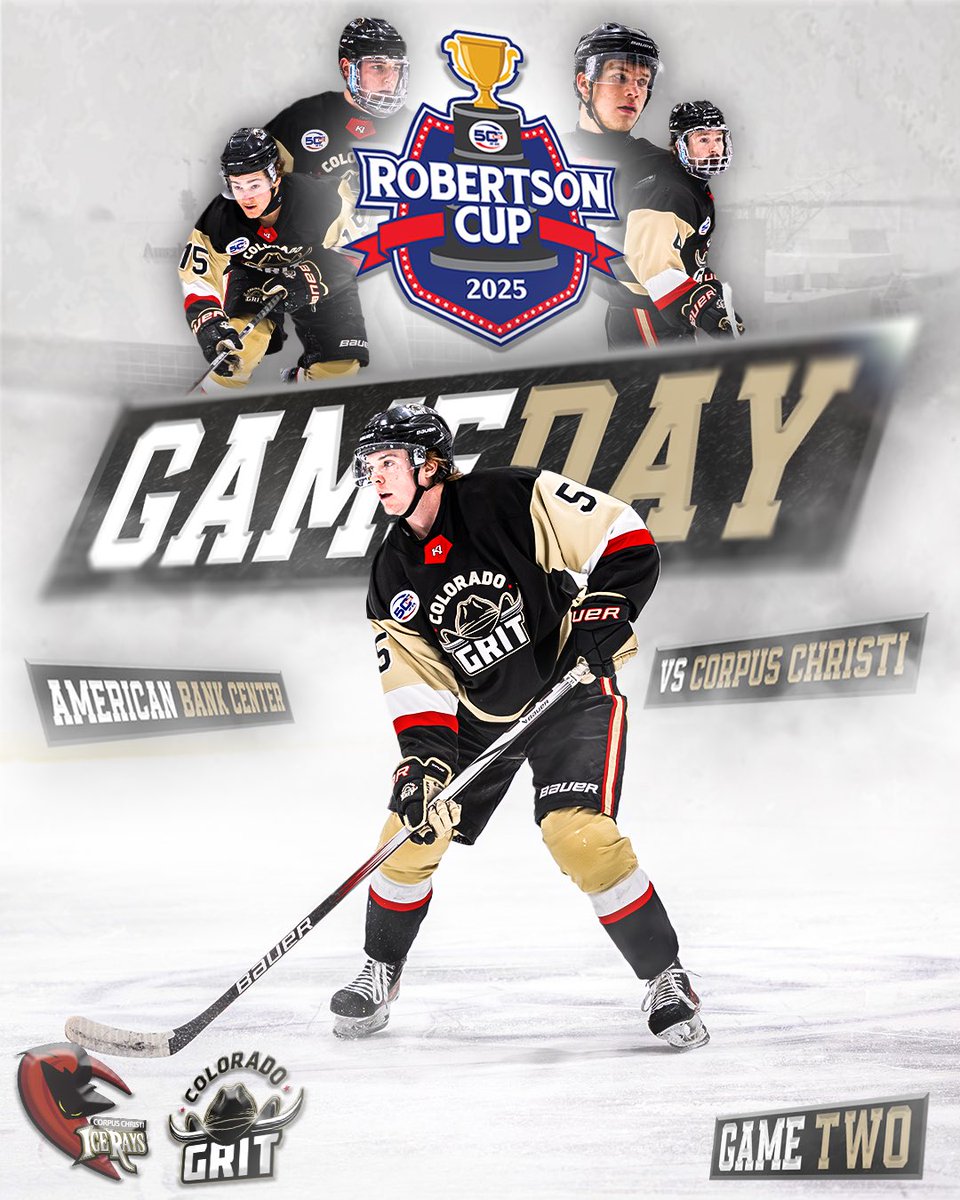 Game two - 6:35pm MT puck drop.