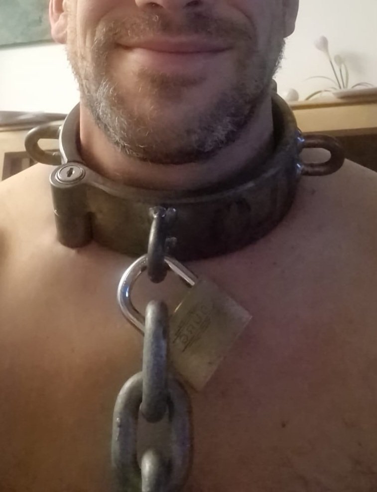 I wear my steel collar with pride. It marks me as a slave. As an object, a possession. It feels good to be so.