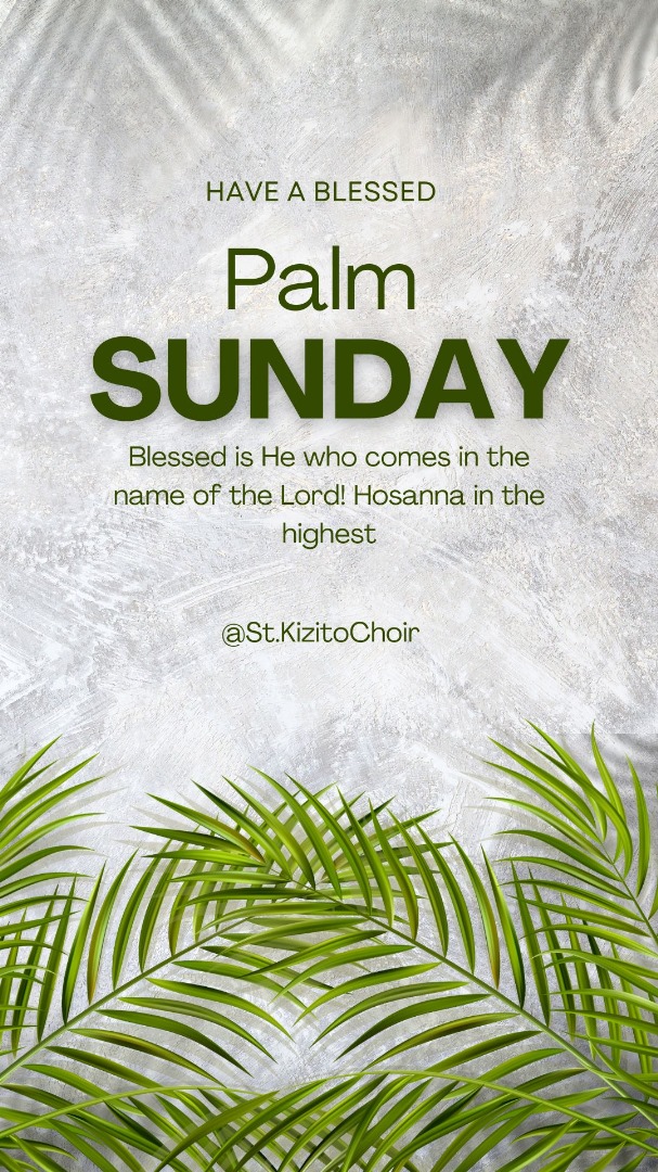 stkizitochr_mak's tweet image. Wishing you all a blessed Palm Sunday 🌿
May this day bring peace and joy as we reflect and prepare for the Holy Week ✨
Hosanna in the highest ✝️
@St.KizitoChoir
