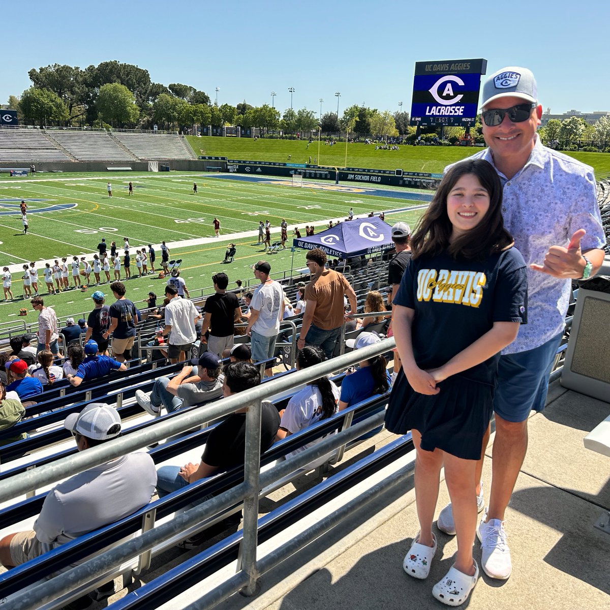 RockoDeLuca_AD's tweet photo. Picnic Day #111 is in full swing! Still 2 hours left to make your gift for #GiveDay and @ucdavisbaseball takes the field at 6PM. Letβs finish strong! #GoAgsπ΄ https://t.co/WToyVe3FJF