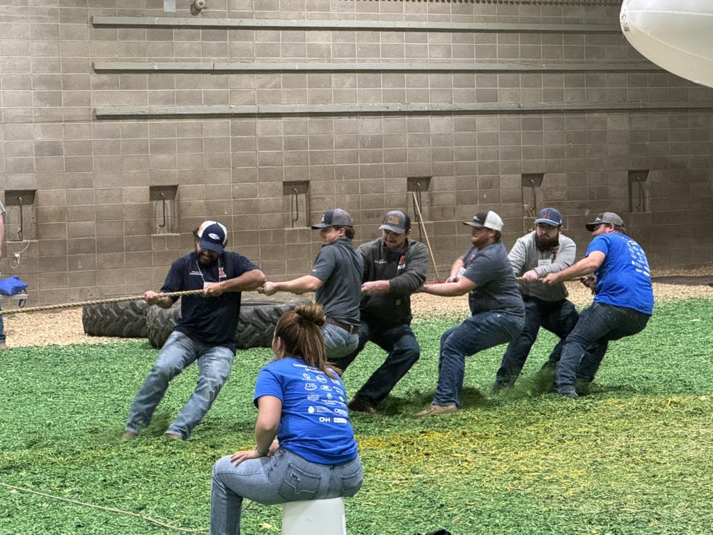 1st place soils contest and tug of war! Smart and strong Illini!