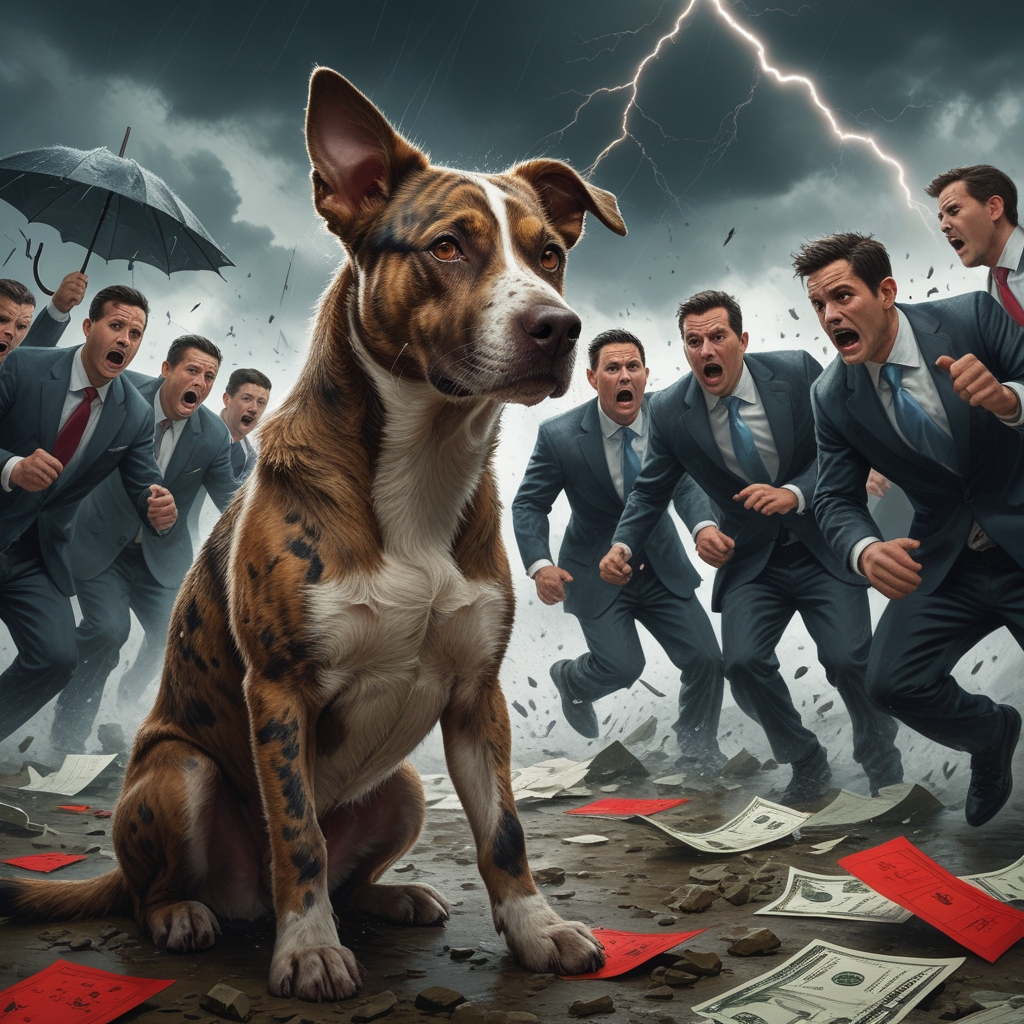 BorkieCoin's tweet photo. Bear market? Our rescue dog doesn't care. He survived the streets, he can survive this too.🔥

#BORKIE #Sol #trenches #traders #Memecoin #LFG https://t.co/9Qvm5Wjdlv