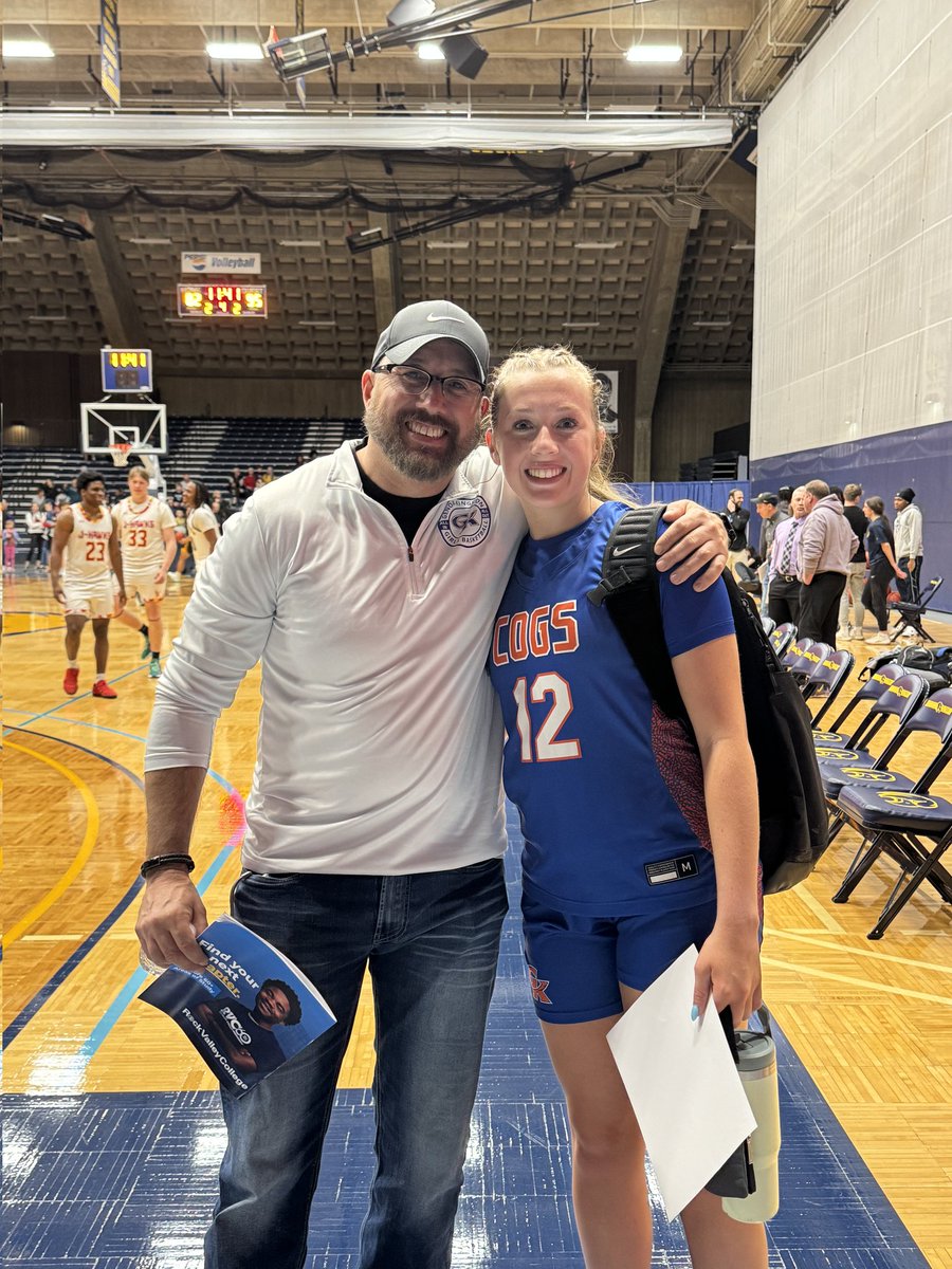 GKCogsAthletics's tweet photo. After scoring two goals and helping the GK Soccer team win their tournament today, Ally Poegel then dropped 22 points in the Rising Stars All Star Basketball game at Rock Valley College tonight to lead the All-Area All Stars over the NIC-10 All Stars 95-82!  Amazing day Ally! https://t.co/t2wsK3EnR9