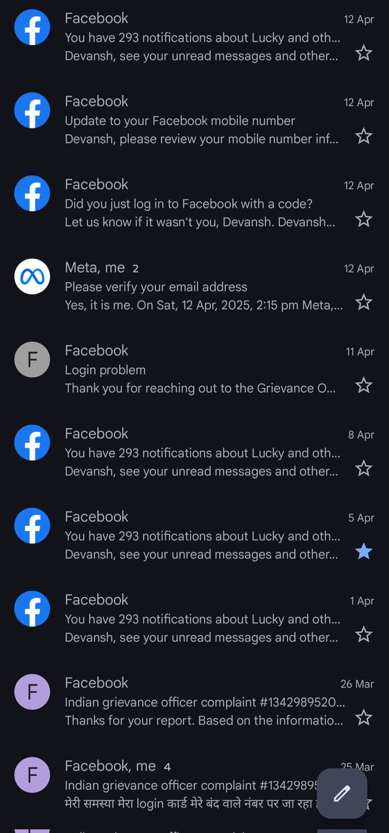 Devansh81270's tweet photo. See my all mail 
But my problem is not showing https://t.co/lwwUyJL2Ko
