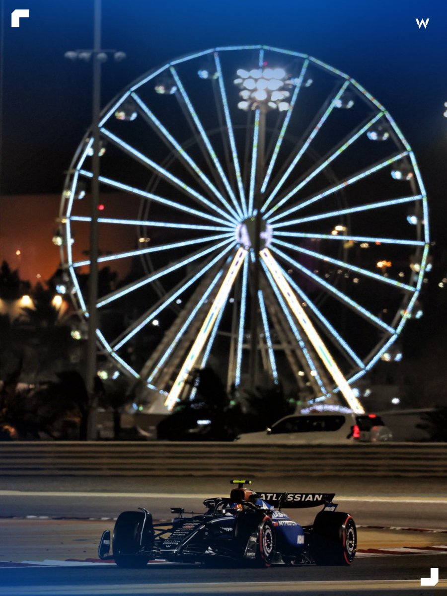 Sakhir sights. 🤩

#F1 #FormulaOne #Williams #WilliamsRacing #BahrainGP