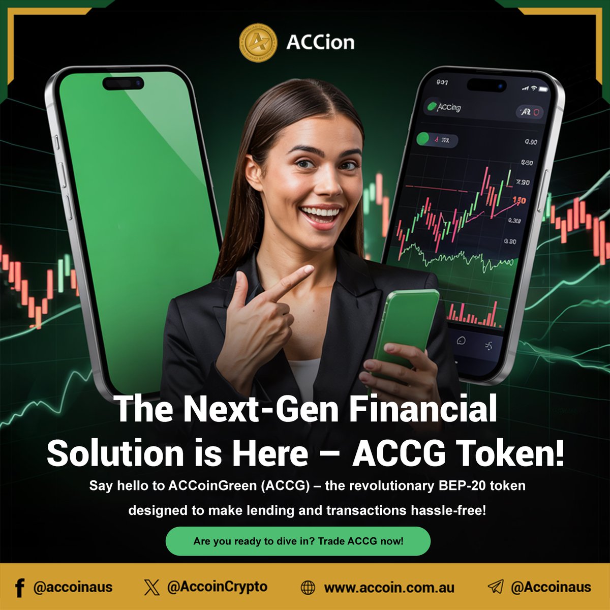 AccoinCrypto's tweet photo. ๐ฟSay hello to the future of finance!๐
Introducing ACCoinGreen (ACCG) โ the next-gen BEP-20 token built to simplify lending and transactions like never before.๐ธ
Trade Now๐
https://t.co/WIfCtDVSts
#ACCG #BEP20Token #CryptoRevolution #FreePalestine #defipower #Binance #BTC https://t.co/SJfM7uG2KN