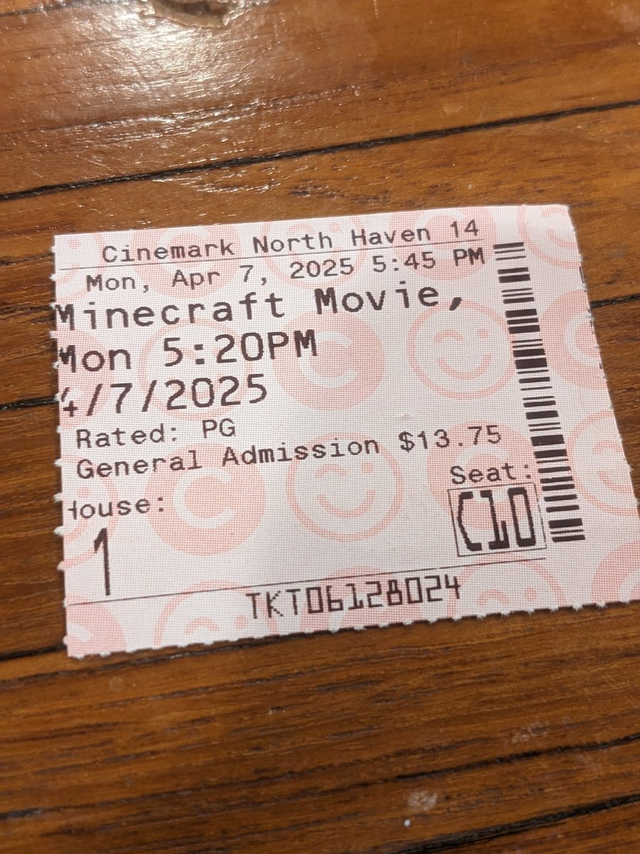 Future generations will ask us, where were you when the Minecraft movie came out?

Aw man