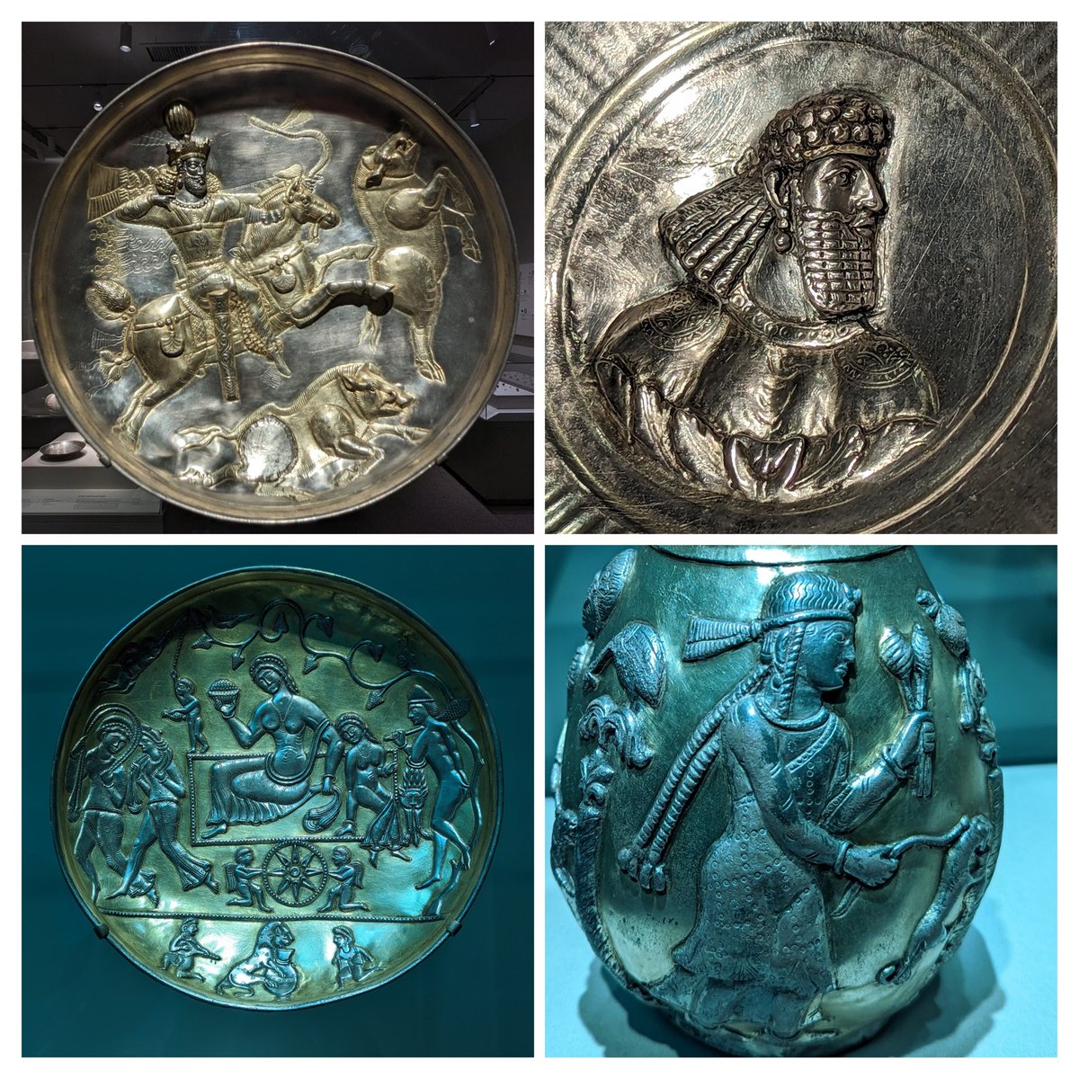 JeffreyKotyk's tweet photo. Fine Sasanian metalwork. Smithsonian Museum of Asian Art (2023). https://t.co/1HX29aZYV8