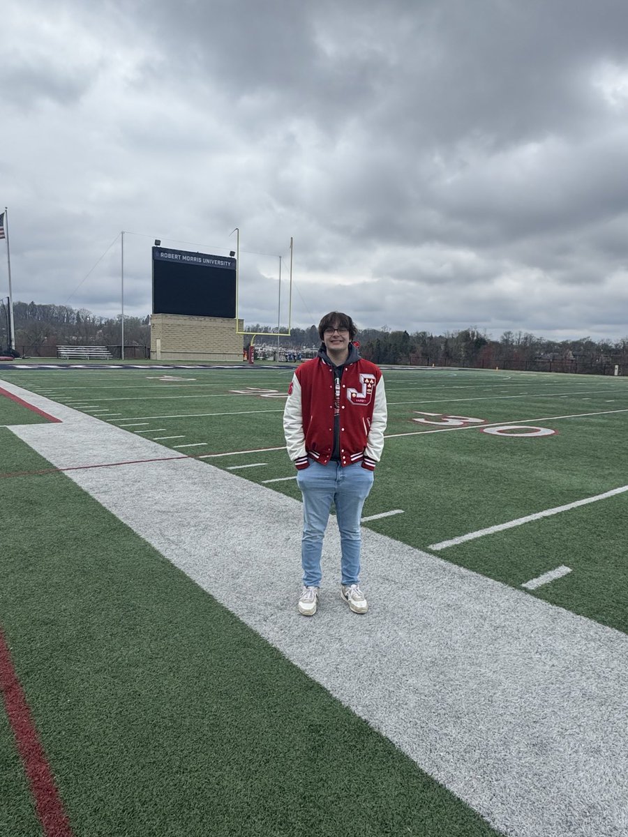 greyson_goodman's tweet photo. Had a great day at @RMU_Football Spring Game! Got the opportunity to talk to coaches @FlashTanski and @Coach_Cicione. https://t.co/xSwQuXKUrT